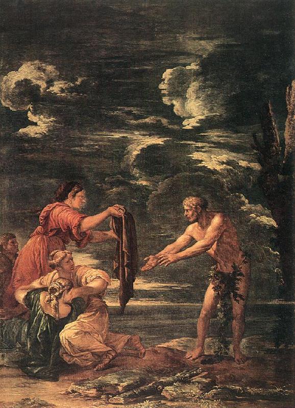 ROSA, Salvator Odysseus and Nausicaa st China oil painting art